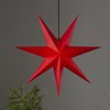 Papírová hvězda ROZEN V.70 cm červená_0