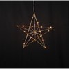 LED hvězda LINE 20x LED V.36 cm zlatá_0