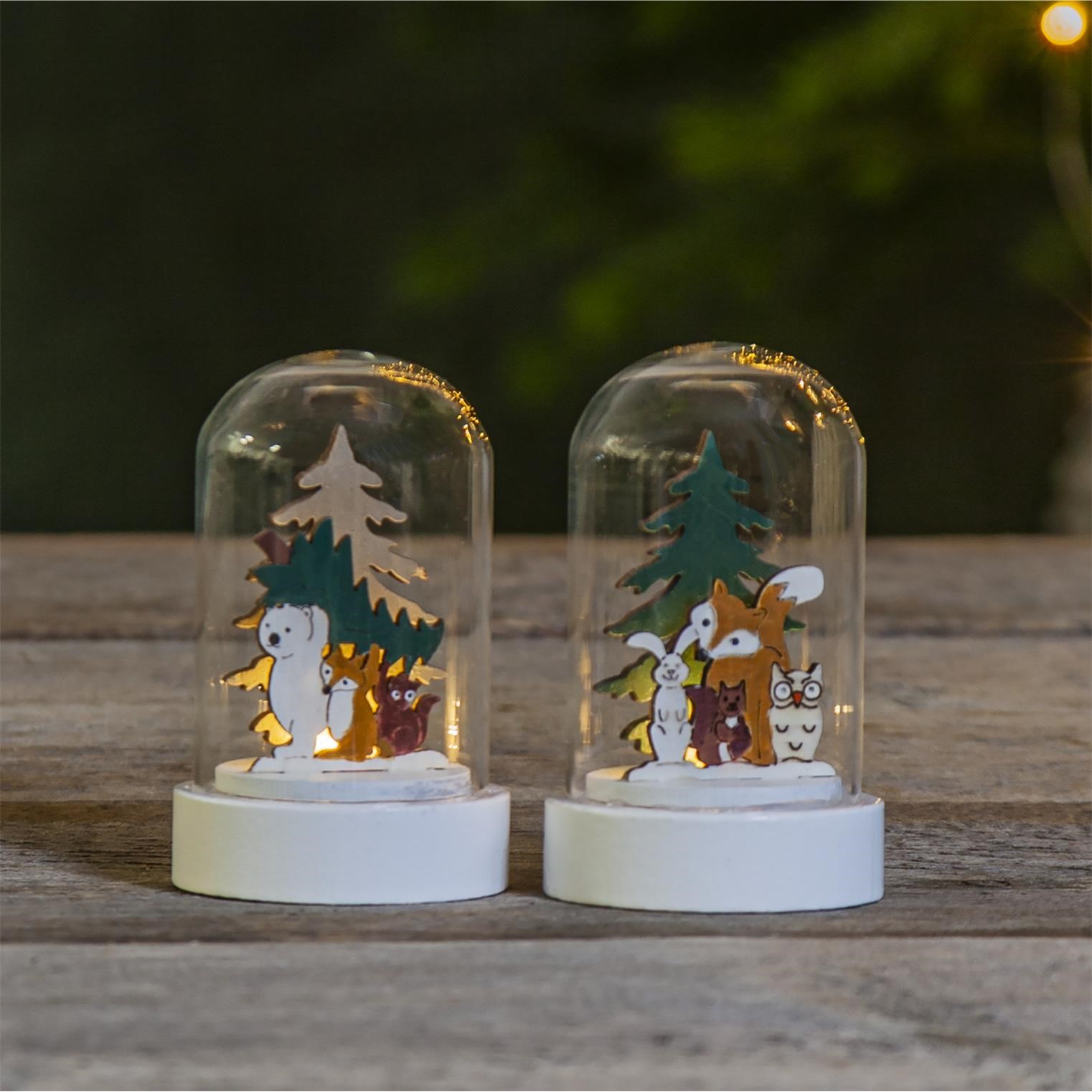 LED stolní dekorace FOREST FRIENDS SET/2ks_0
