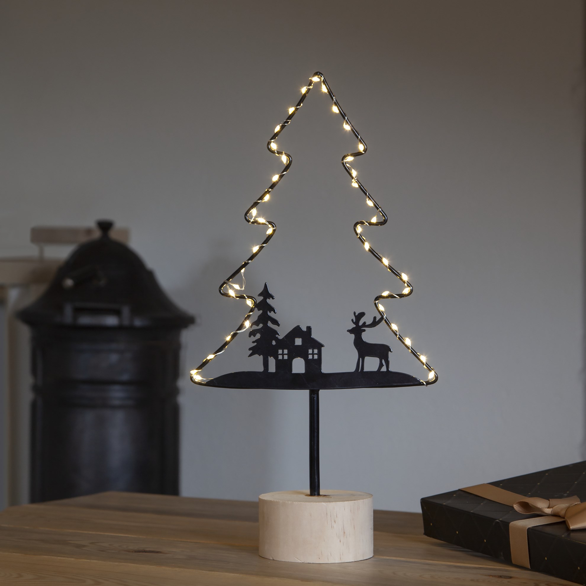 Dekorační svícen strom GLIMTA 50x LED V.40 cm_0