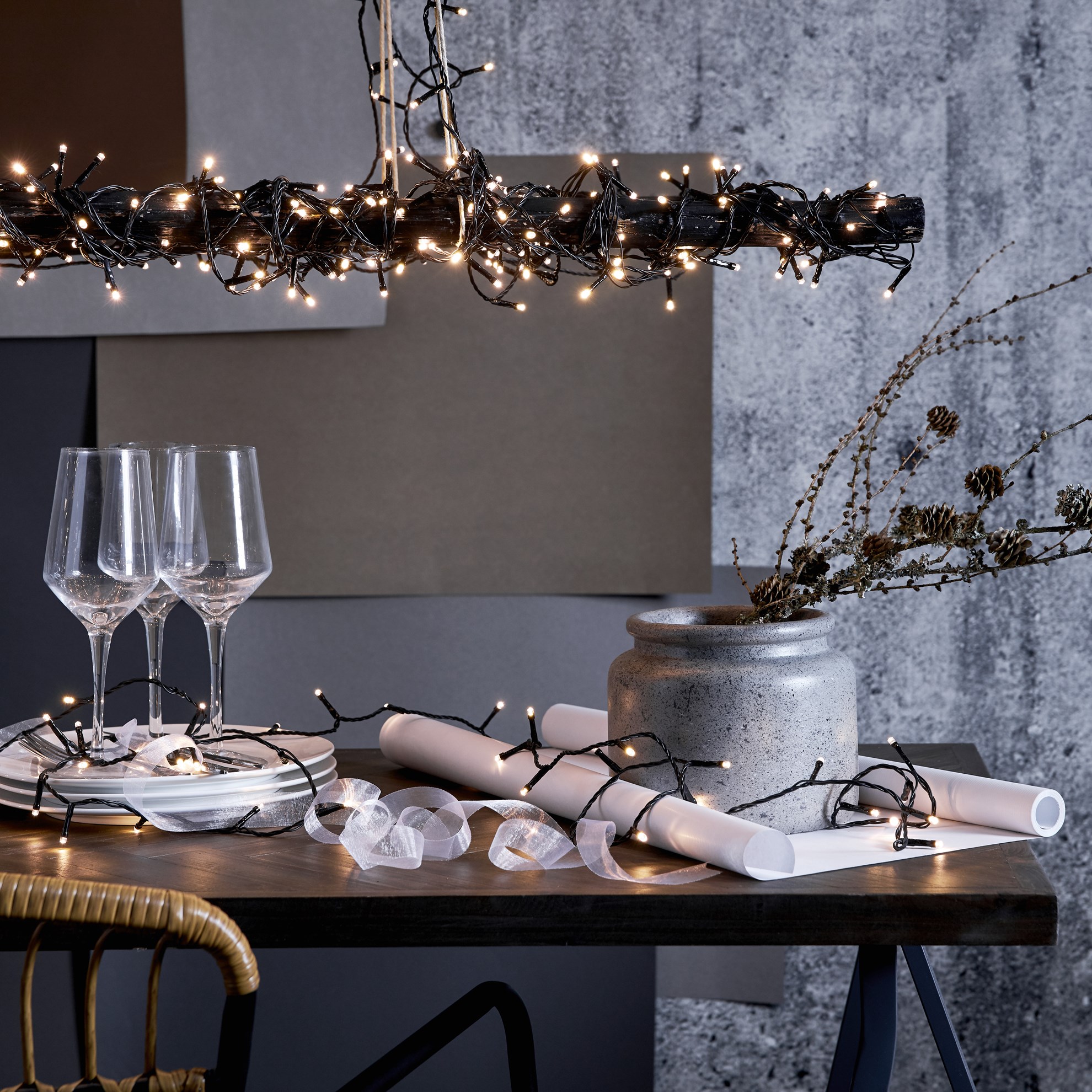 LED světelný řetěz CRISPY 360 LED 25 m_0