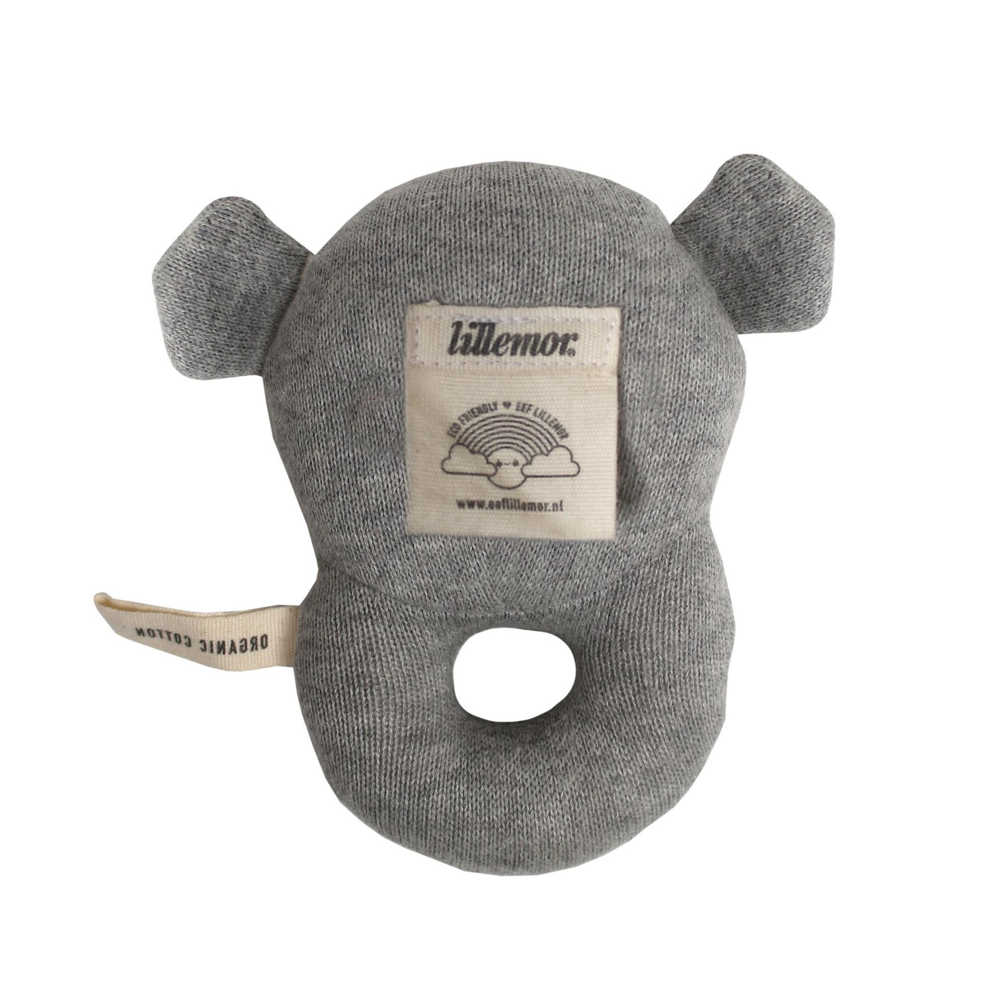 Dětské pletené chrastítko - Koala_0