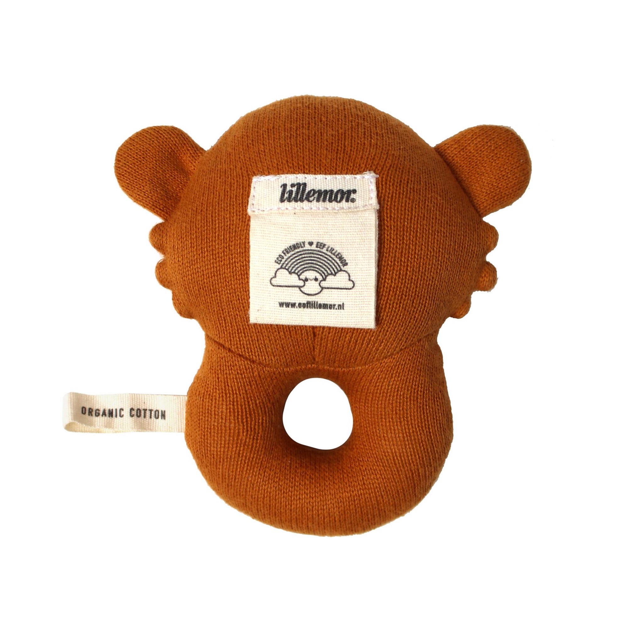 Dětské pletené chrastítko - Lion_0