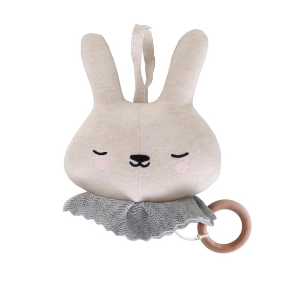 Hrací pletená hračka na zavěšení Circus Bunny_1