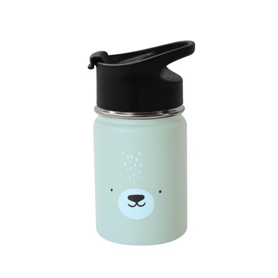 Dětská nerezová termoska - Polar Bear, mintová 350 ml_1