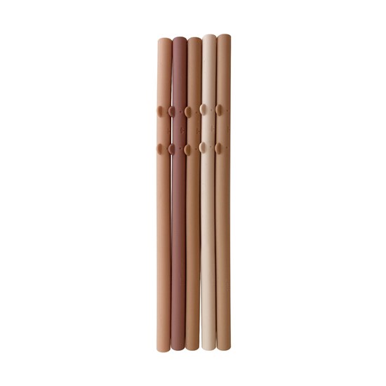 Sada silikonových brček - pudrové odstíny_2