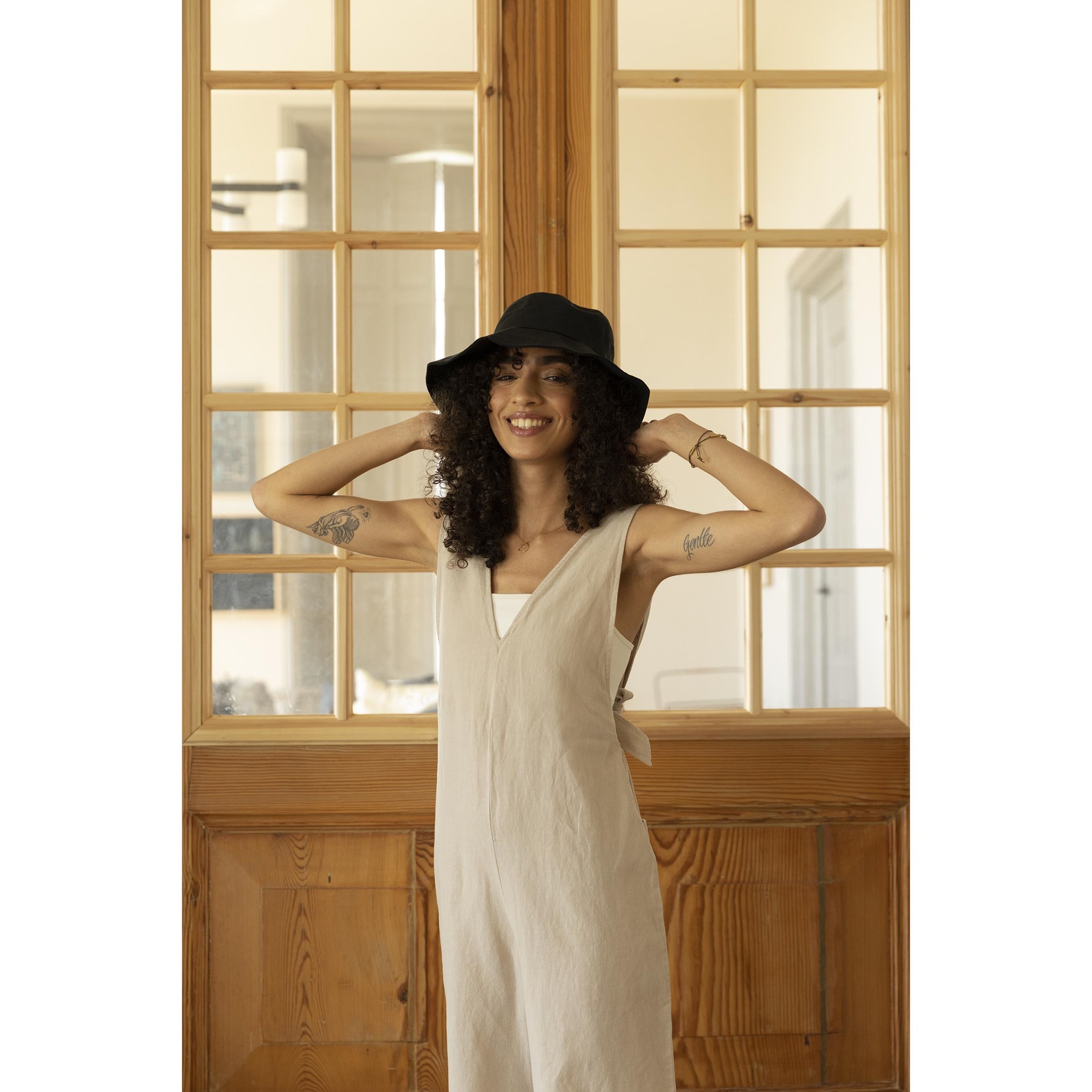 Monk & Anna summer hat // black_0