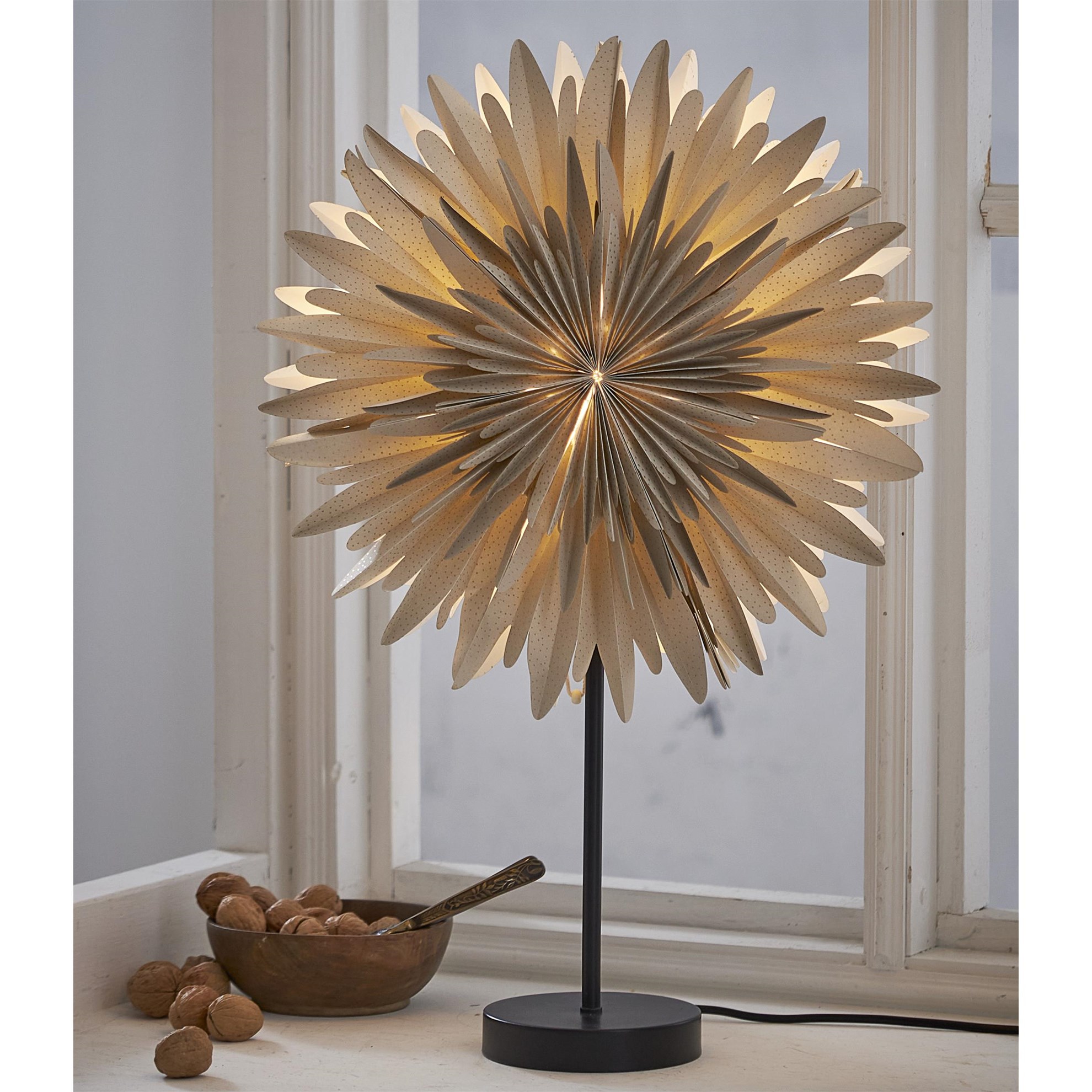 Papírová hvězda na podstavci Winter P.60 cm_0