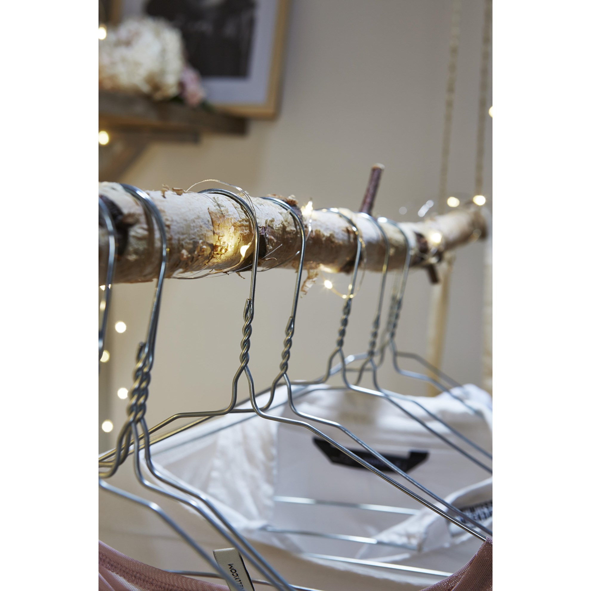 LED světelný řetěz 100x LED 5 m stříbrný_0