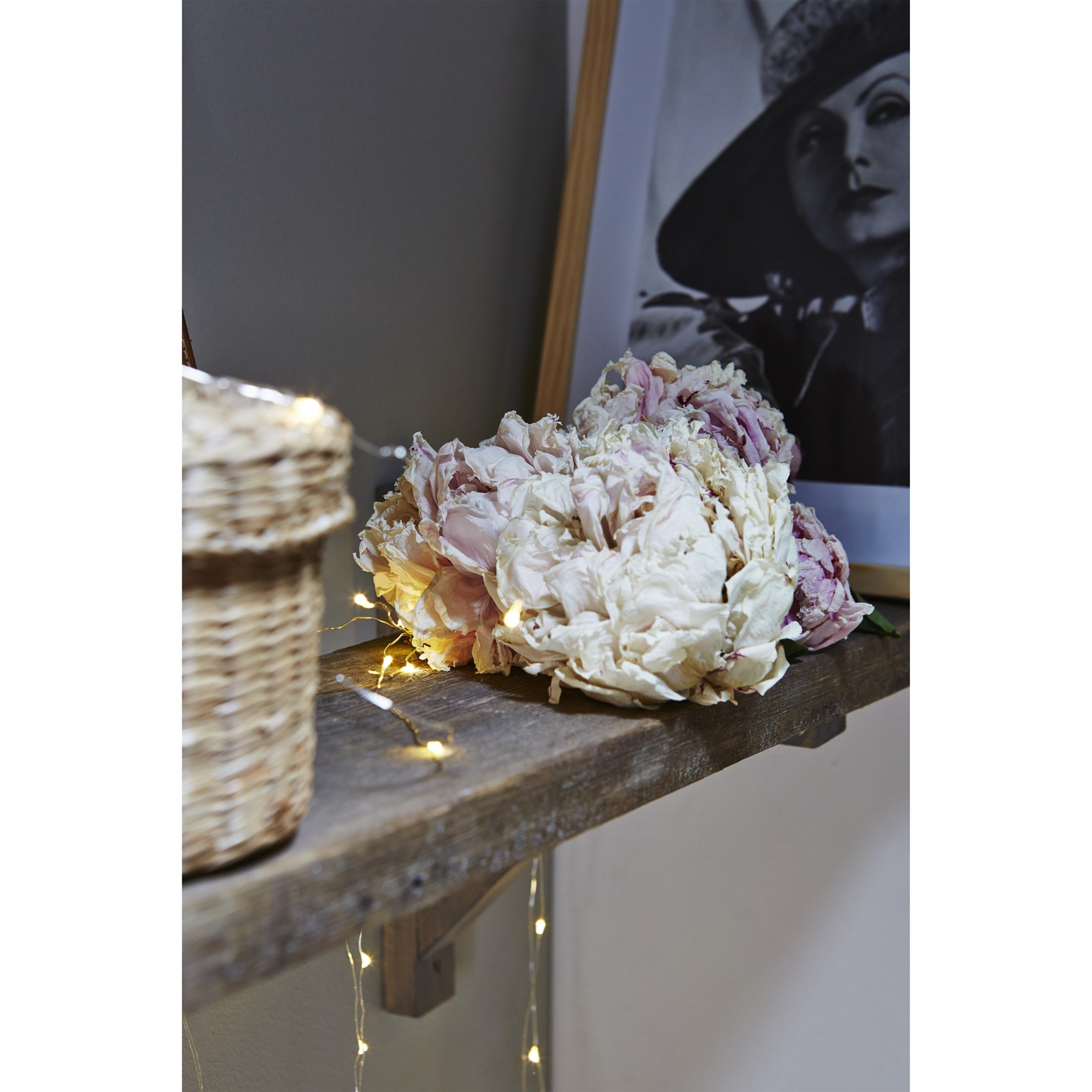 LED světelný řetěz 100x LED 5 m stříbrný_1