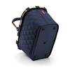 Nákupní košík Carrybag frame rhombus midnight gold_1