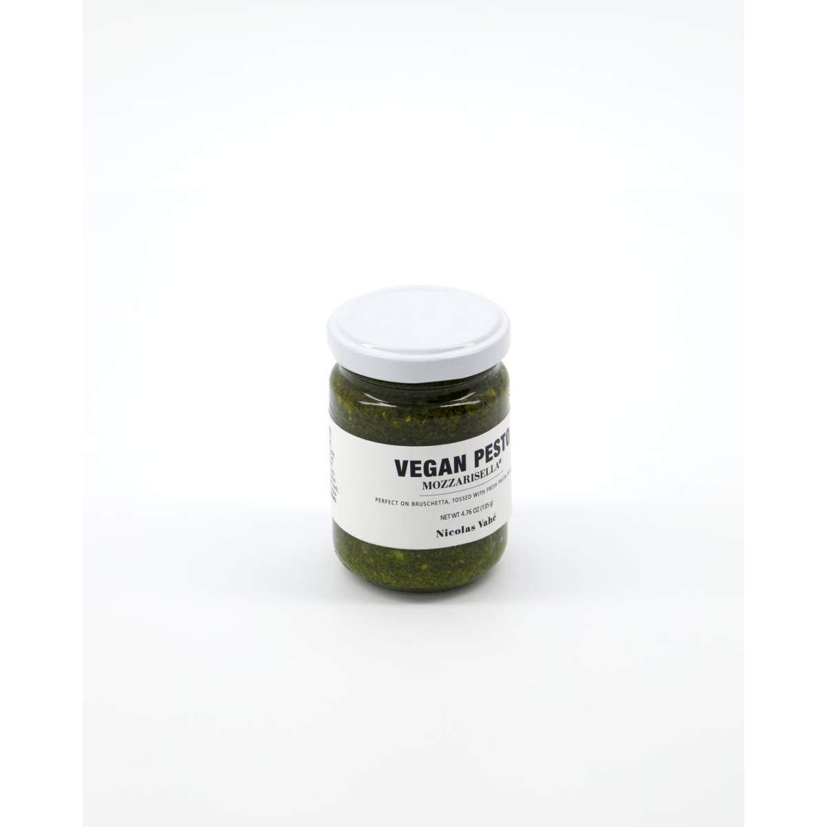 Veganské Pesto s mozzarisellou Nicolas Vahé 135g_0