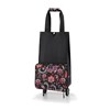 Taška na kolečkách Foldabletrolley paisley black_4