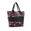 Chytrá taška přes rameno Shopper e1 paisley black_0