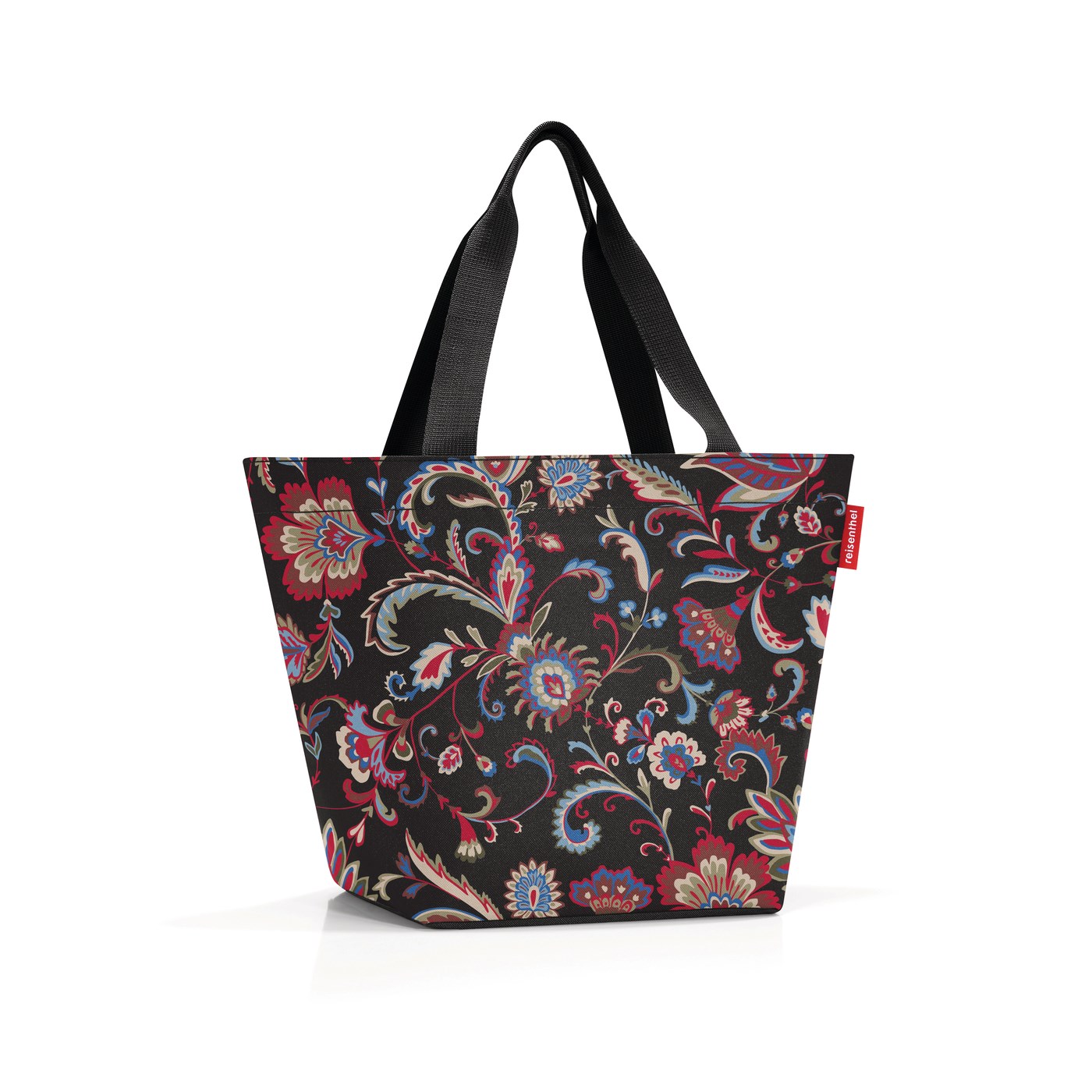 Taška přes rameno Shopper M paisley black_0