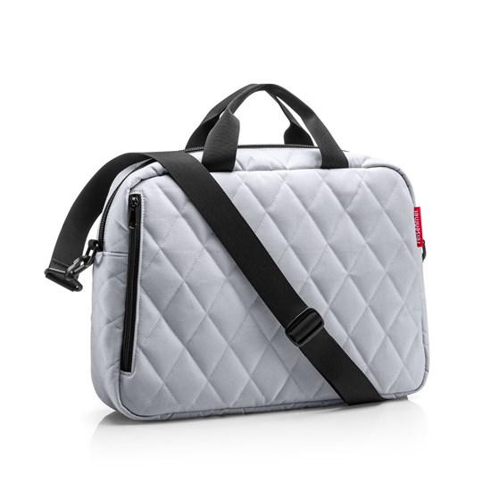 Taška Notebook Bag rhombus light grey_5