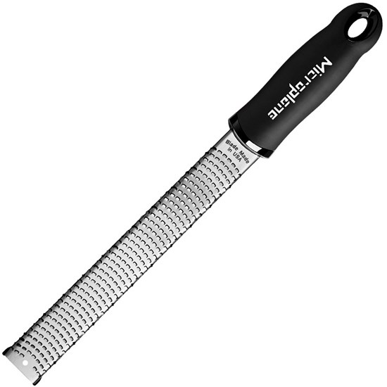 Struhadlo Microplane PREMIUM ZESTER jemné s rukojetí černé_6