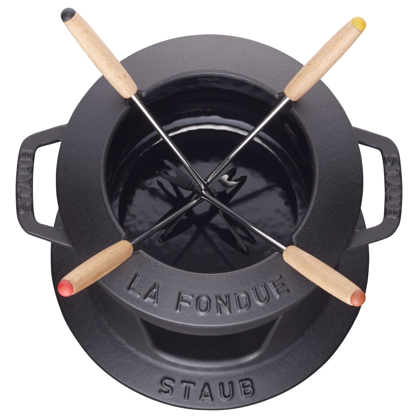 STAUB set na Fondue P. 16 cm černý_1