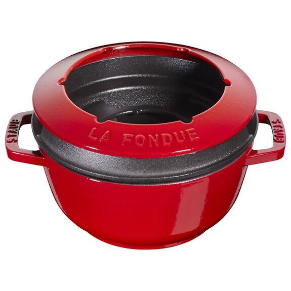 STAUB set na Fondue P. 18 cm červené_3