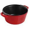 Litinová sada STAUB 24 cm SET/3ks červená_3