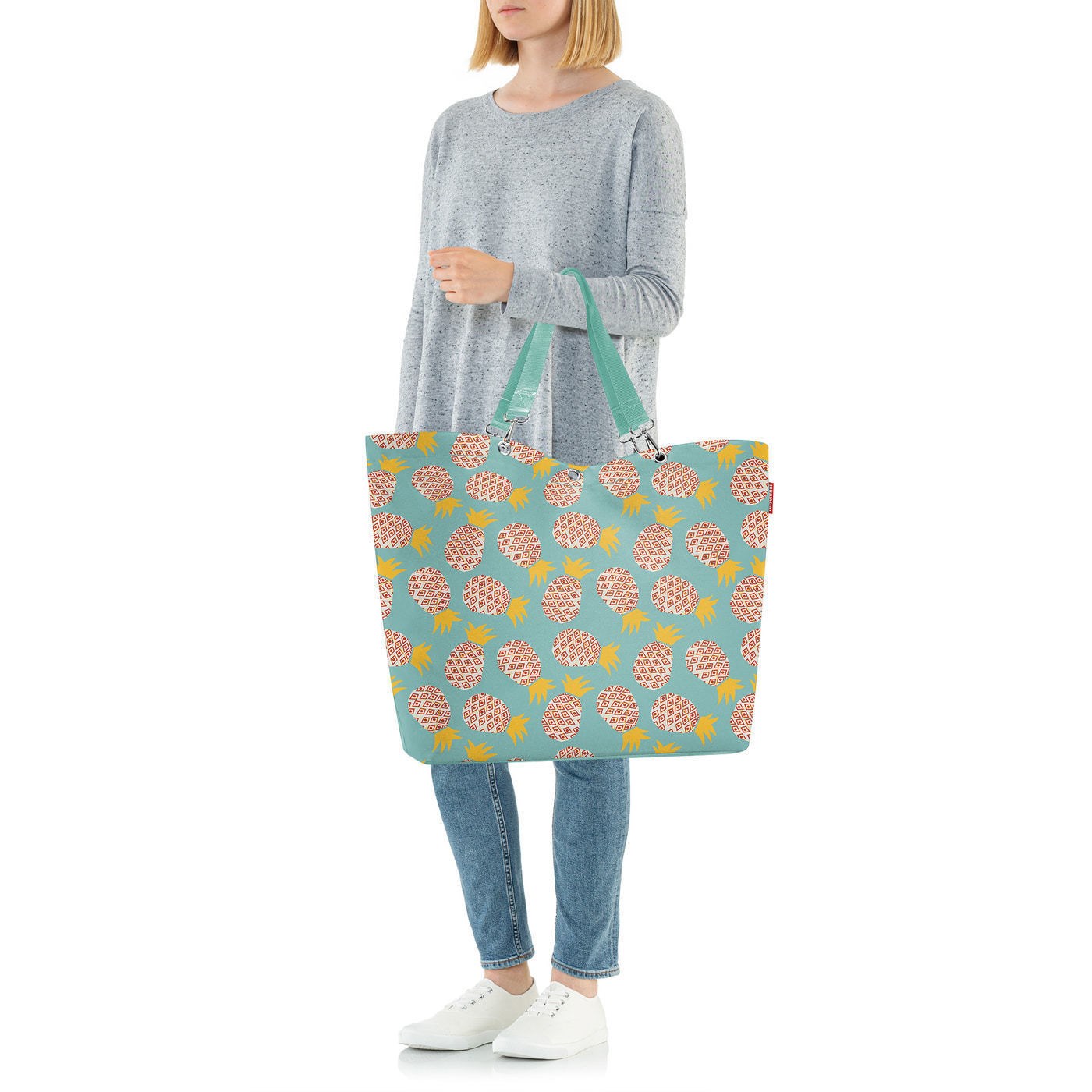 Taška přes rameno Shopper XL pineapple_4