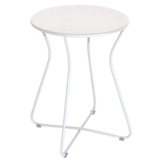 Odkládací stolek COCOTTE V.45 cm - Cotton white (jemná struktura)_0