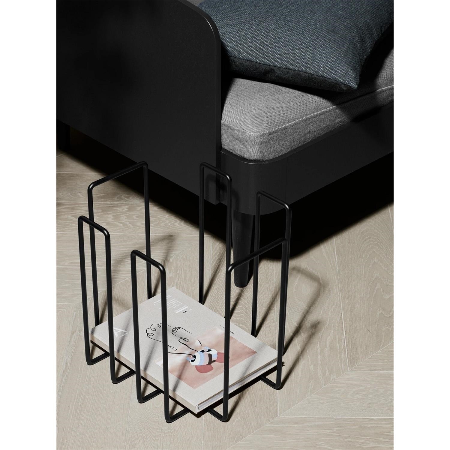 Koš na časopisy pochromovaný WIRES_2