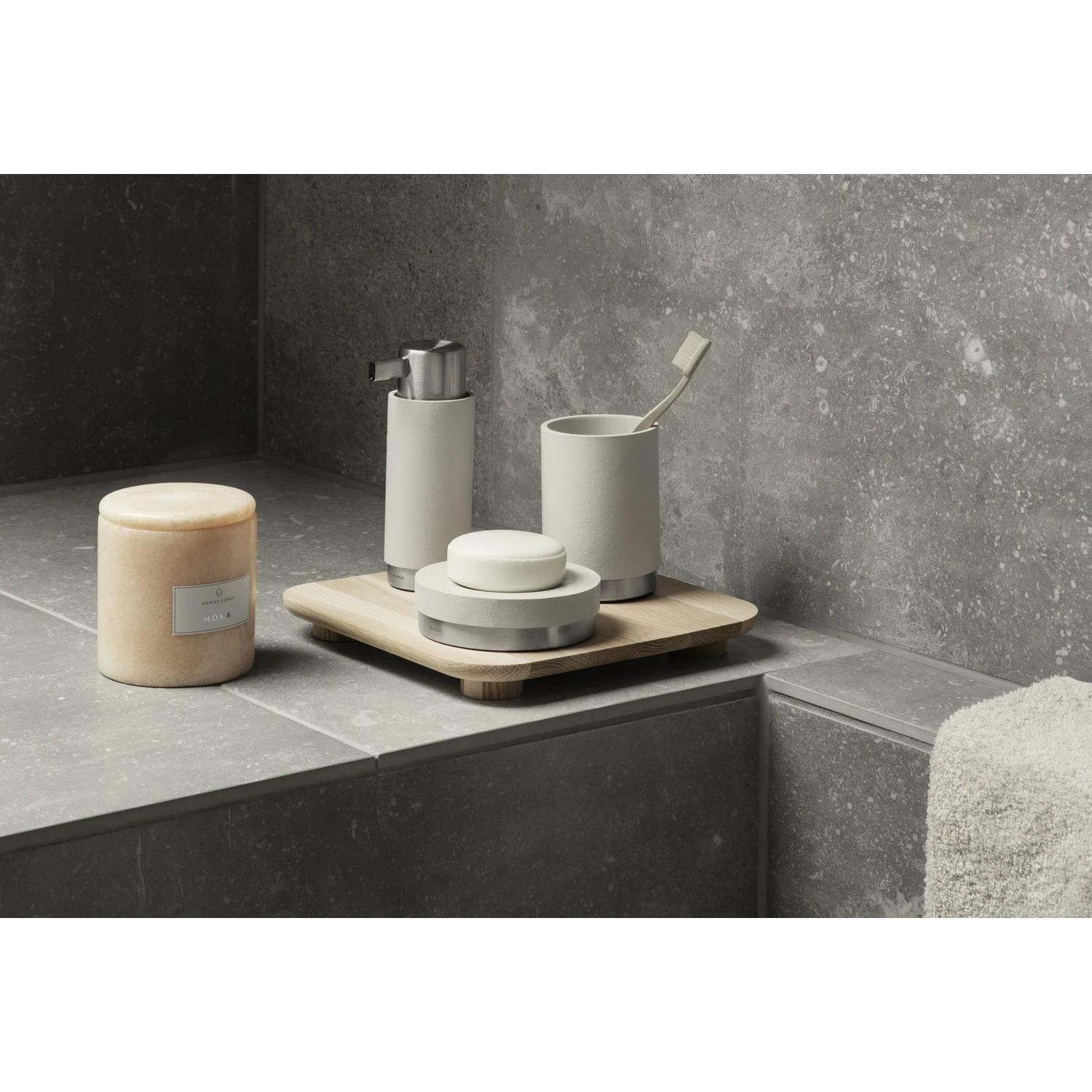 Pohárek na kartáček ARA bílý_1