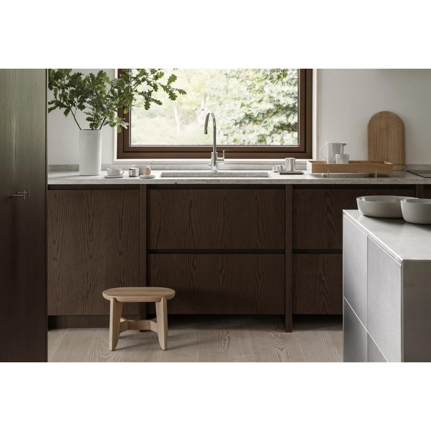 Váza COLUNA 29 cm světle šedá_0