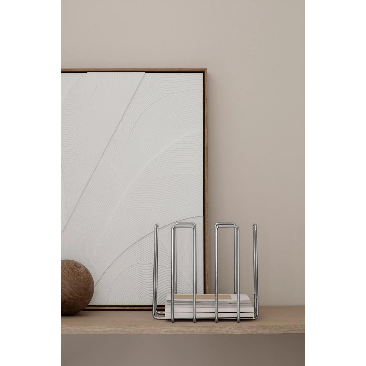 Stojan na časopisy WIRES černý_0