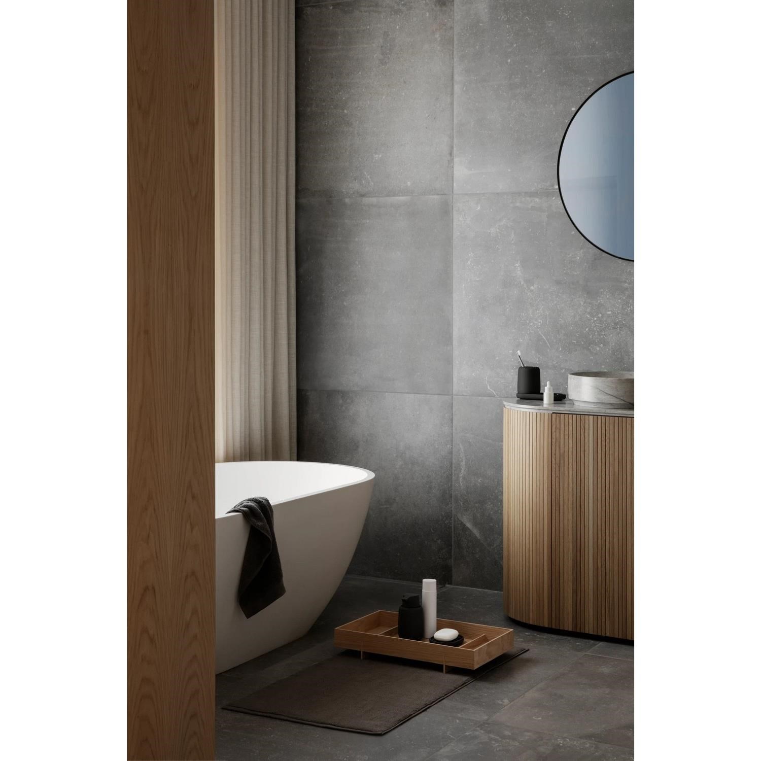 Koupelnová předložka TWIN 60x60 cm hnědá_0