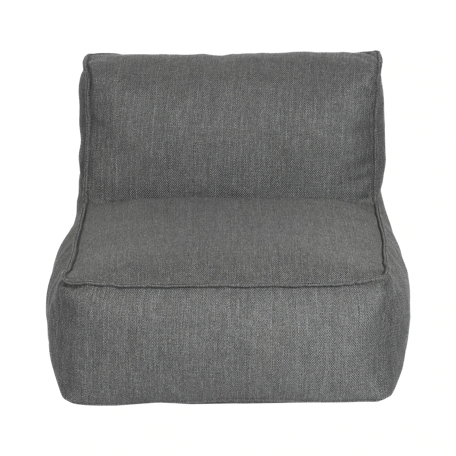 Jednomístný sedací díl GROW venkovní tm. šedá_0