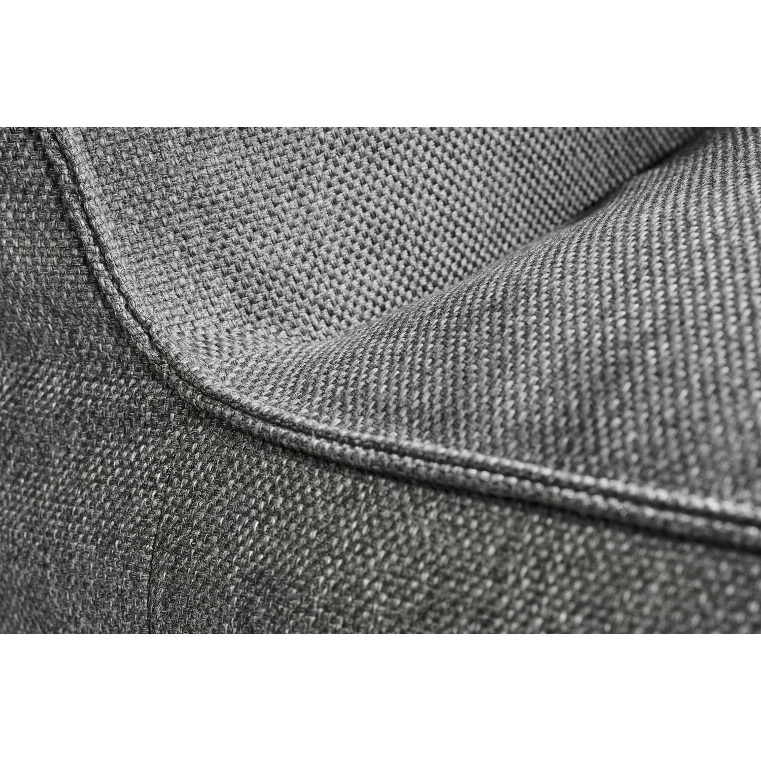 Jednomístný sedací díl GROW venkovní tm. šedá_2