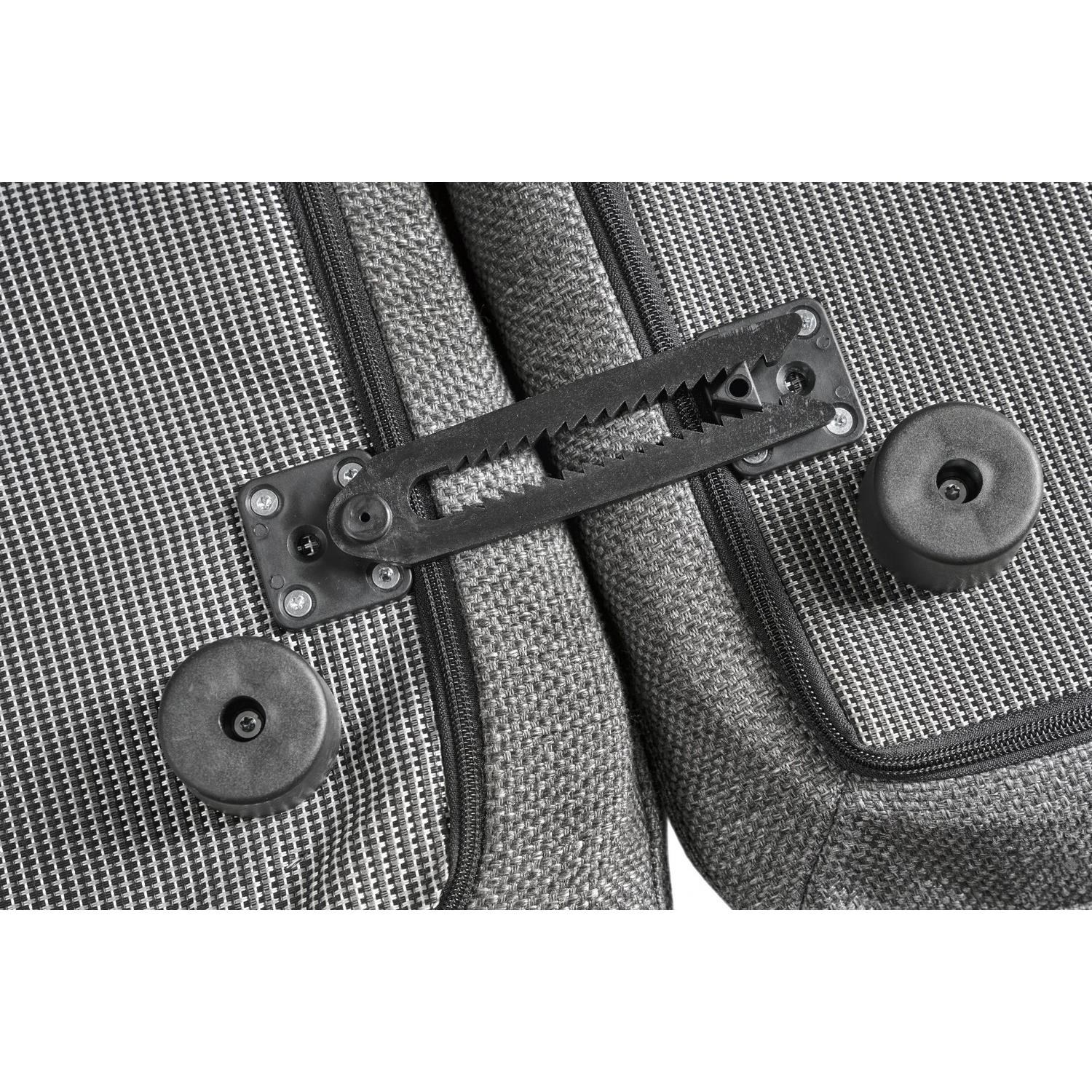 Dvoumístný sedací díl GROW venkovní tm. šedá_5