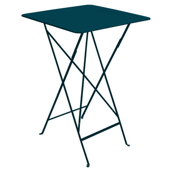 Skládací vysoký stolek BISTRO 71x71 cm - Acapulco Blue_0