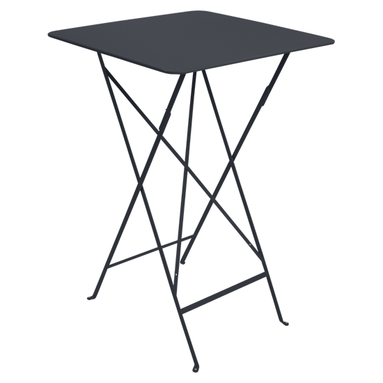 Skládací vysoký stolek BISTRO 71x71 cm - Anthracite_0