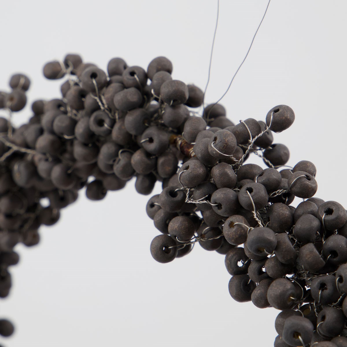 Věnec WINTHER P.23 cm černý_0