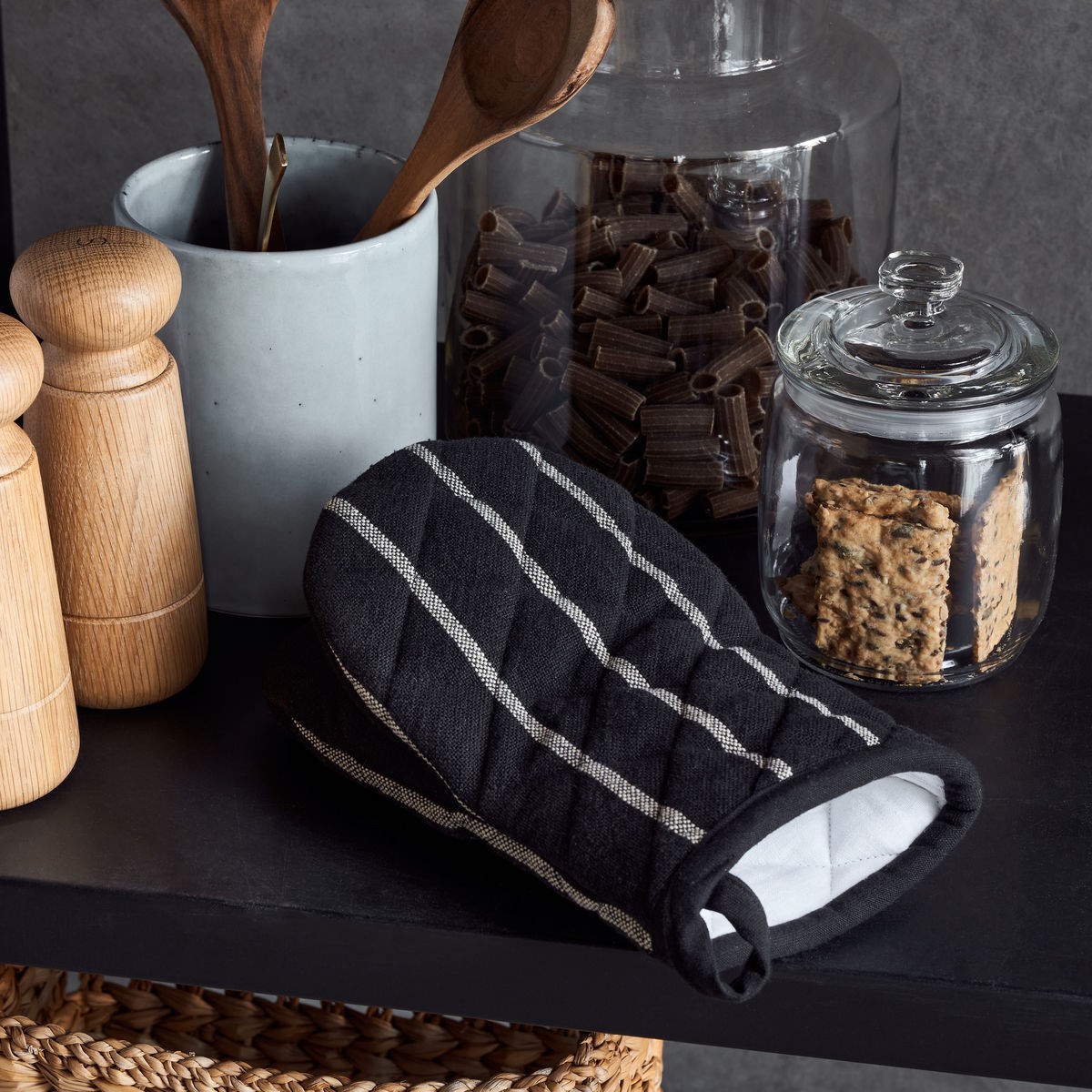 Rukavice na vaření CHEF černá_2