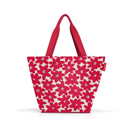 Taška přes rameno Shopper M daisy red_5