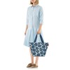 Taška přes rameno Shopper M daisy blue_3