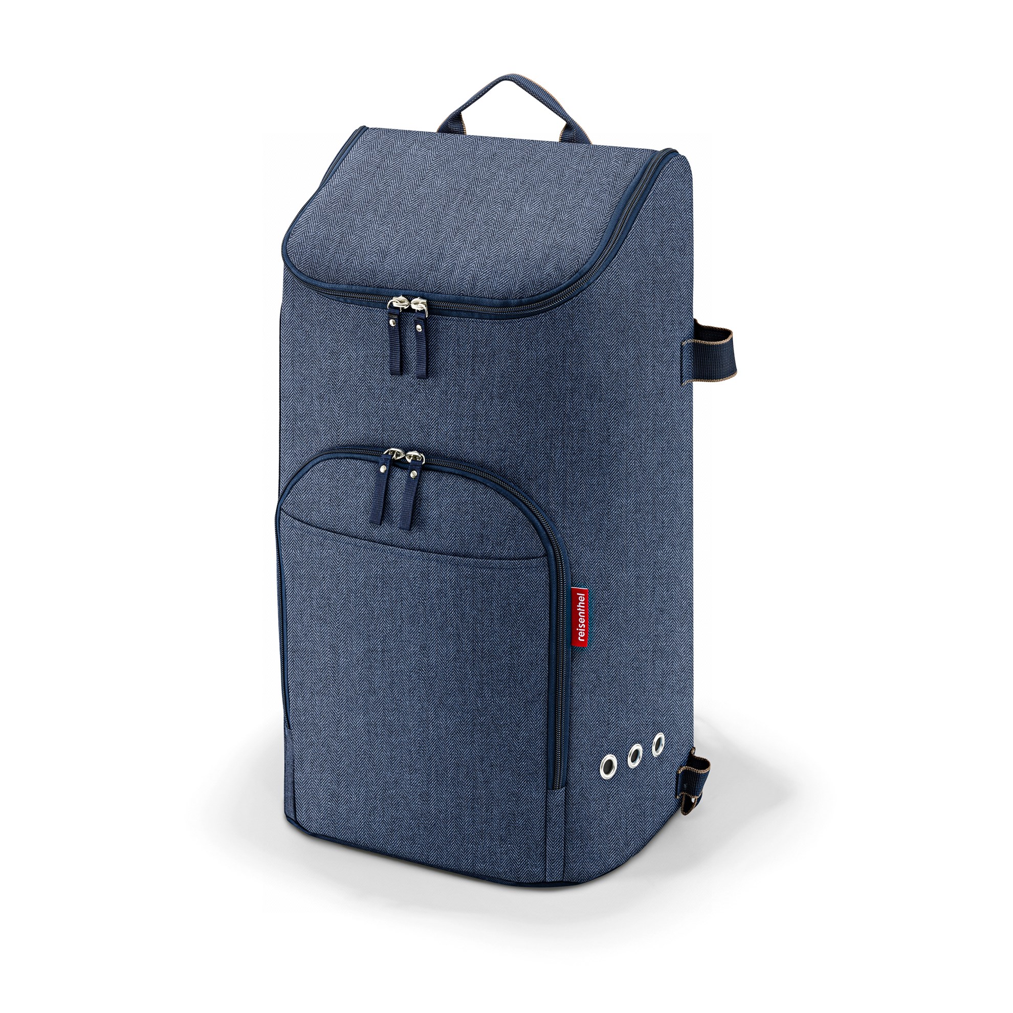 Městská taška Citycruiser Bag herringbone dark blue (bez vozíku DE7003!)_3