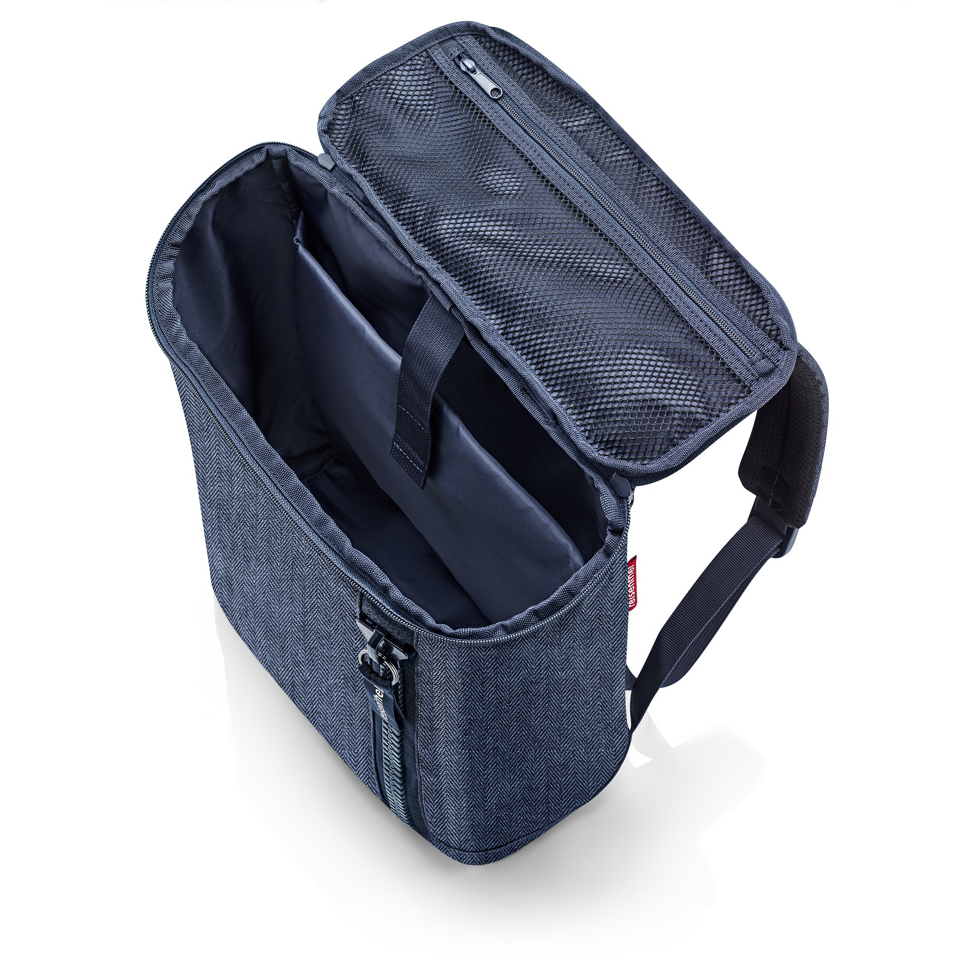 Batoh Overnighter-Backpack M herringbone dark blue_3