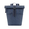 Batoh Rolltop Backpack herringbone dark blue_4