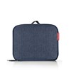 Taška na kolečkách Foldabletrolley herringbone dark blue_2