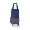 Taška na kolečkách Foldabletrolley herringbone dark blue_3