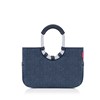 Módní taška Loopshopper M herringbone dark blue_1