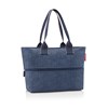 Chytrá taška přes rameno Shopper e1 herringbone dark blue_3