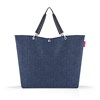 Taška přes rameno Shopper XL herringbone dark blue_3