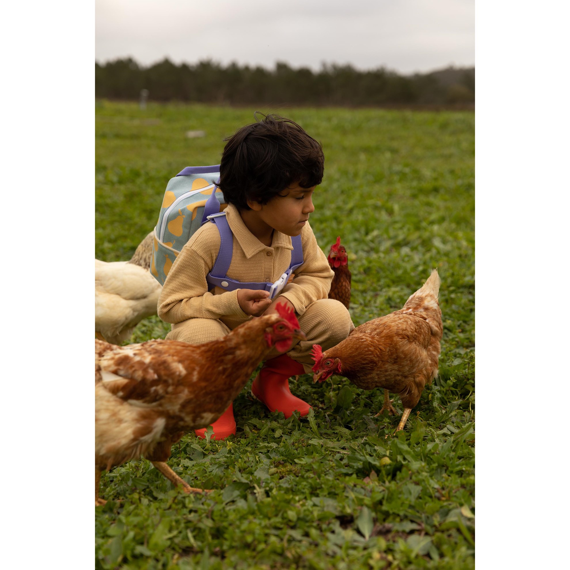 Batoh z džínové látky STICKY LEMON pears_5