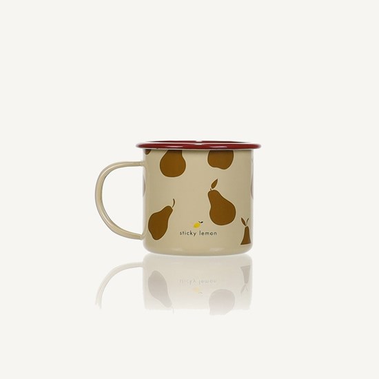 Smaltovaný hrnek Sticky lemon FARMHOUSE Pears_0